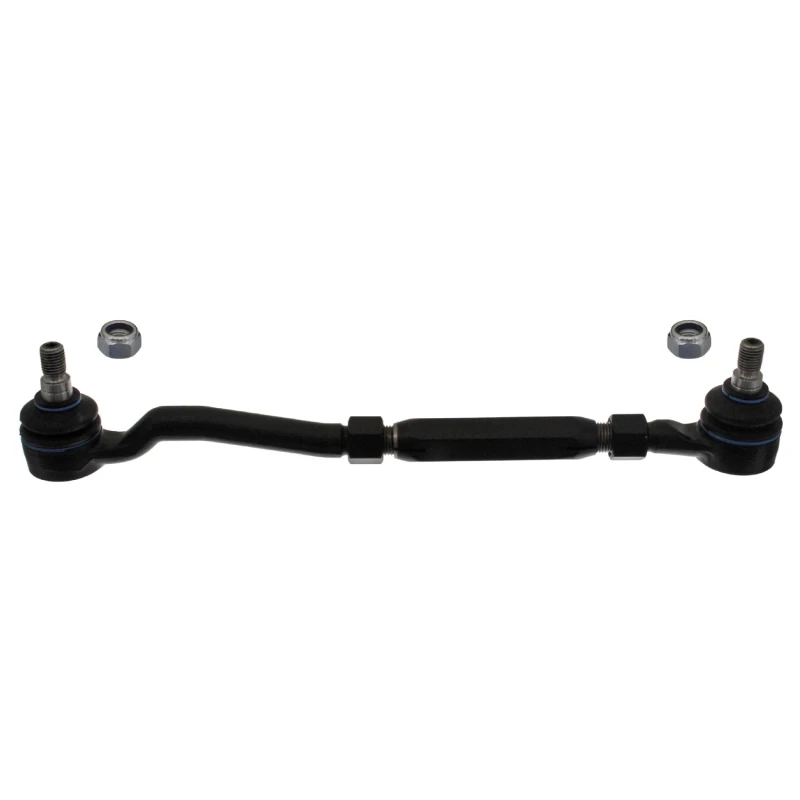 Image of FEBI BILSTEIN 04786 Tie Rod Front axle both sides, with nuts Steel Rod Assembly (284)