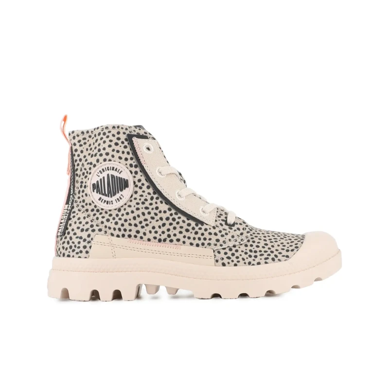 Image of Palladium Trainers Palladium Pampa Underlayer Beige Unisex 36