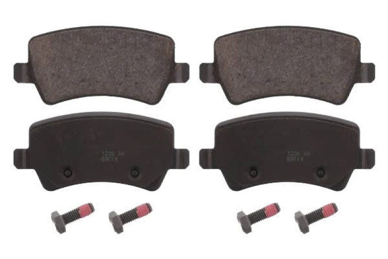 Image of SWAG 50 91 6625 Brake pad set Rear Axle, excl. wear warning contact, with bolts/screws Brake Pad Set,disc brake (402)