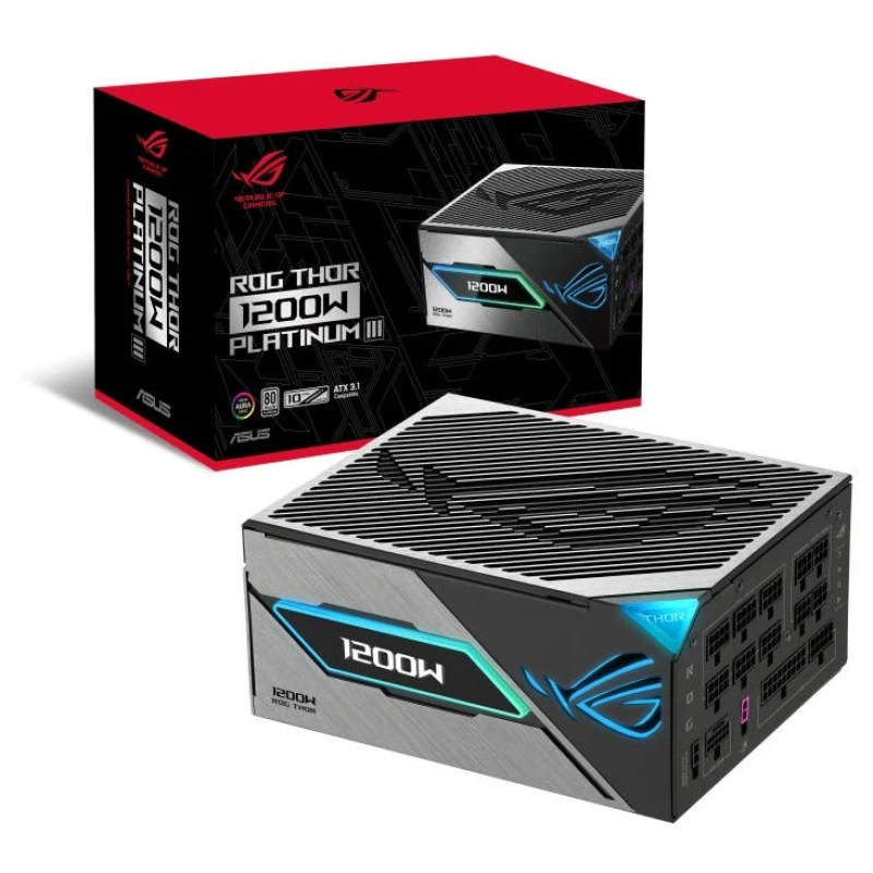 Image of ASUS ROG Thor 1200W Platinum III Power Supply 90YE00V2-B0NA00