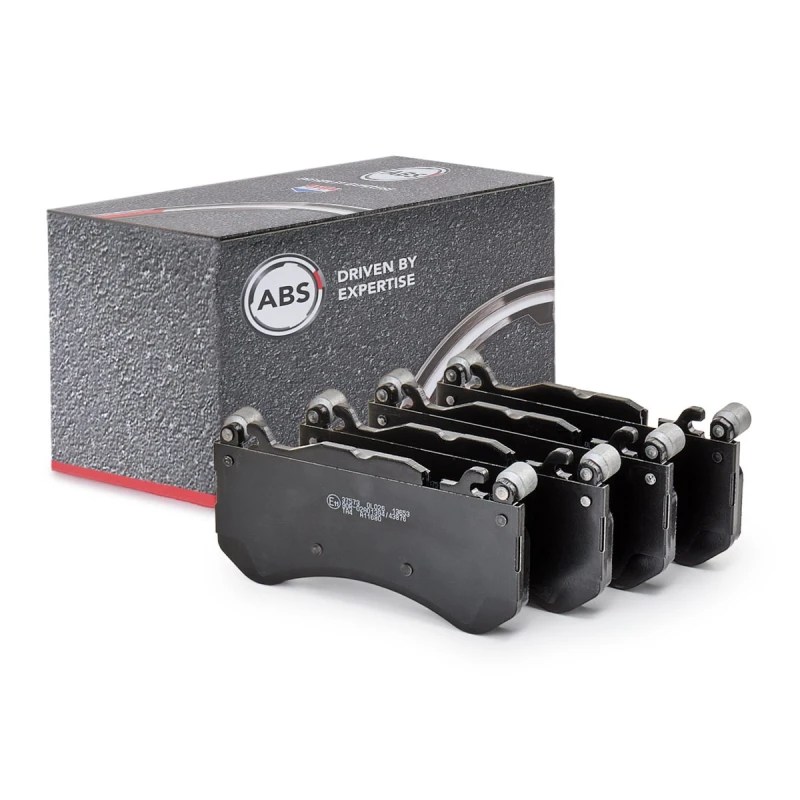 Image of A.B.S. 37573 Brake pad set prepared for wear warning indicator Brake Pad Set,disc brake (402)