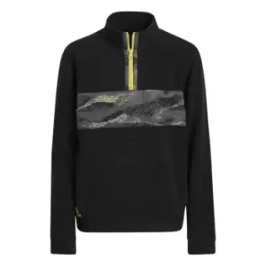 Image of adidas Block Pullover Jacket Juniors - Black