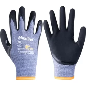 image of Cut Resistant Gloves, Indigo/Black, Size 10