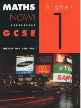 Image of Maths Now Gcse. Higher 1 by Maths Now National Writing Gro Paperback