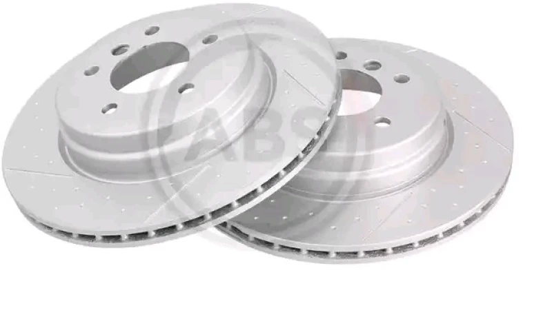 Image of A.B.S. 18523 Brake disc Vented, Coated Brake Disc (82)