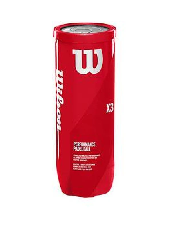 Image of Wilson X3 Padel Balls - Tube Of 3