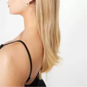 Image of I Saw It First Circle Diamante Detail Earring - Silver