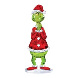 Image of Dr Seuss The Grinch Acrylic Facet Collection Figurine