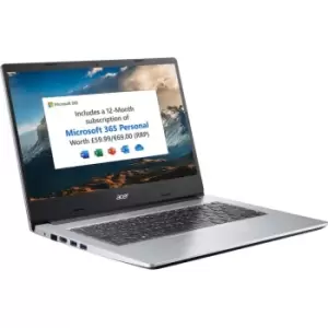 Image of Acer Aspire 3 A314-35 14" Laptop includes 12 month Microsoft 365 subscription - Silver