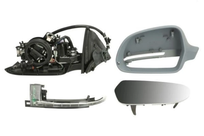 Image of BLIC 5402-25-032333P Wing mirror Left, Electric, Aspherical, primed Outside Mirror (50)