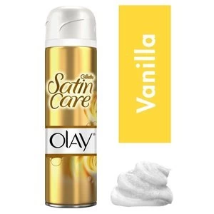 Gillette Satin Care with Olay Shaving Gel Vanilla 200ml