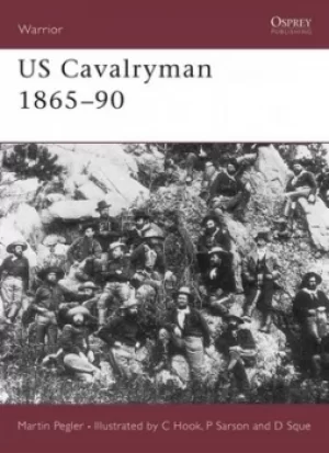 Image of US cavalryman 1865-1890 by Martin Pegler