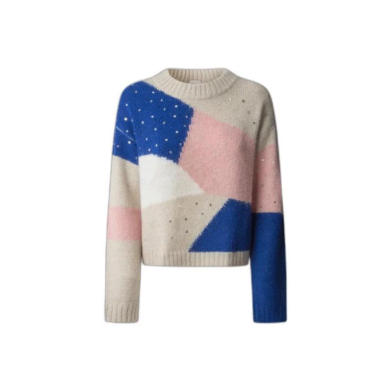 Image of Pepe Jeans Woman sweater Pepe Jeans Nora Jaune Female L