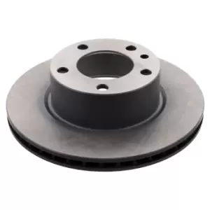 Image of febi bilstein Pair of Brake Disc Rotor 04440 fits Front OE 34 11 1 151 655