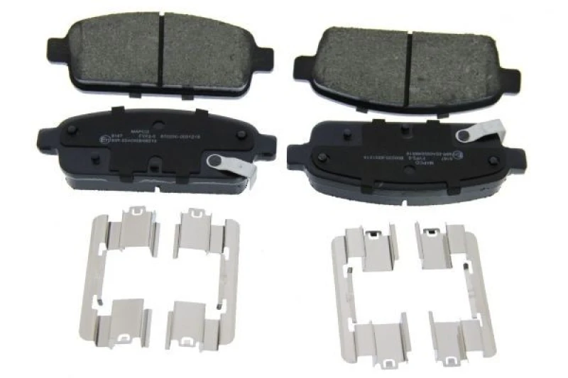 Image of Brake pad set MAPCO 6167
