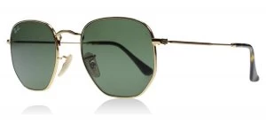 Ray-Ban RB3548N Sunglasses Gold 001 54mm