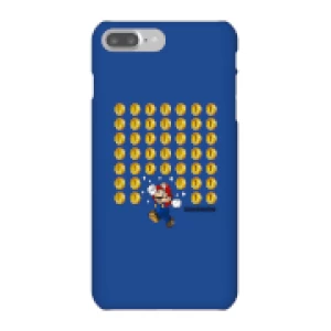 image of Nintendo Super Mario Coin Drop Phone Case - iPhone 7 Plus - Snap Case - Gloss