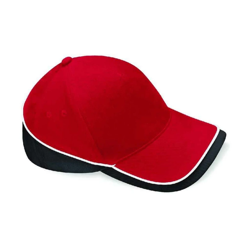 Image of Beechfield Beechfield Men Teamwear Competition Cap in Red Red One Size Male 5063527315731