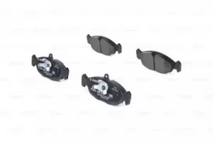 Image of Bosch 0986460938 BP508 Brake Pad Set Disc Brake Front Axle