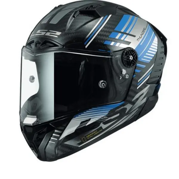 Image of LS2 FF805 Thunder C Volt Gl.Black Blue 06 Full Face Helmet Size S