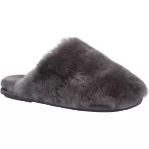 image of Cotswold Womens Salperton Sheepskin Fur Mule Slippers UK Size 4 (EU 37)