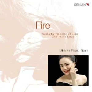 Image of Fire Works By Frederic Chopin and Franz Liszt by Frederic Chopin CD Album