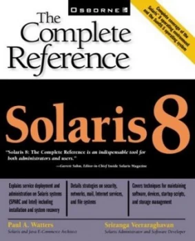 Image of Solaris 8 by Paul a Watters and Sriranga Veeraraghavan Paperback