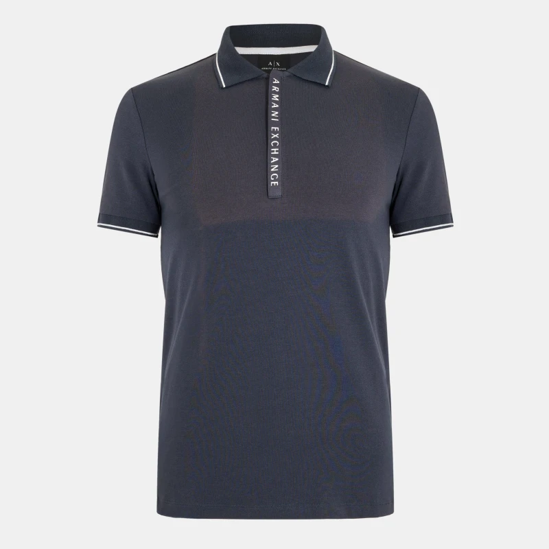 Image of Armani Exchange Polo Navy male S