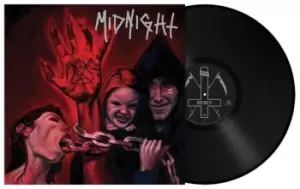 image of Midnight No mercy for mayhem LP black