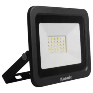 image of Kosnic KFLDHS10Q465-W40-BLK 10W 4000K Eco LED Floodlight - Black - 294569