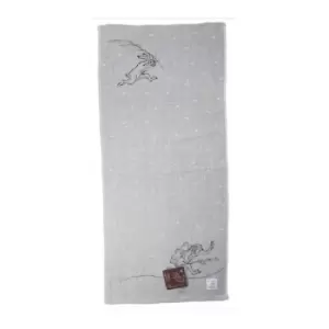 Image of Ukiyo-e Towel Chojujinbutsugiga Giga 34 x 80 cm