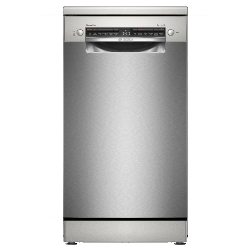 Image of Bosch Series 4 SPS4HMI14G Slimline Dishwasher - Silver - D Rated