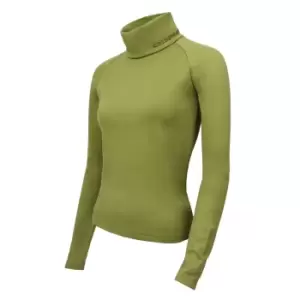 image of Coldstream Womens/Ladies Legars Top (L) (Olive Green)