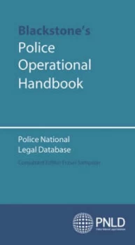 Image of Blackstones Police Operational Handbook by Police National Legal Database Book