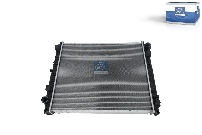 Image of DT Spare Parts 3.00288 Engine radiator Aluminium, Brazed cooling fins, without frame Radiator,engine cooling (470)