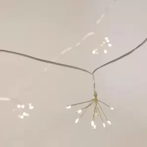 Image of Charles Bentley Mini Dandelion Warm White LED String Lights 10m