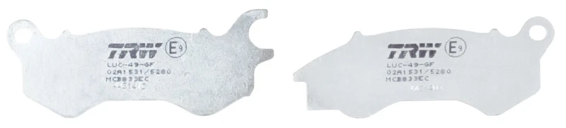 Image of Brake pad set TRW MCB833EC
