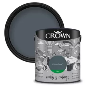 image of Crown Silk Emulsion Paint Aftershow - 2.5 litres