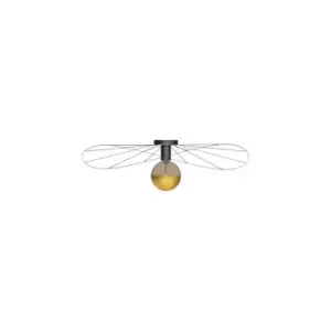 Image of Sollux Wall Lamp / Plafond Eskola 70 Black