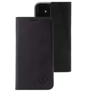 image of JT Berlin BookCase Tegel iPhone 11 Flip Leather Case - Black