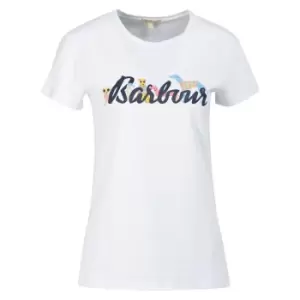 Image of Barbour Womens Southport Tee White 16