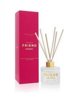 image of Katie Loxton Sentiment Reed Diffuser Fabulous Friend Sweet Papaya And Hibiscus Flower 100Ml