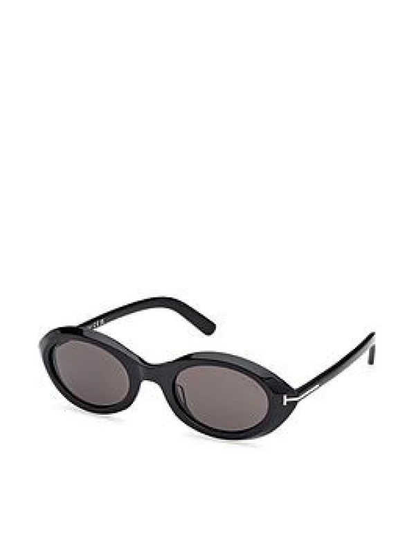 Image of Tom Ford Carmen Oval Sunglasses Black WAH6G Female