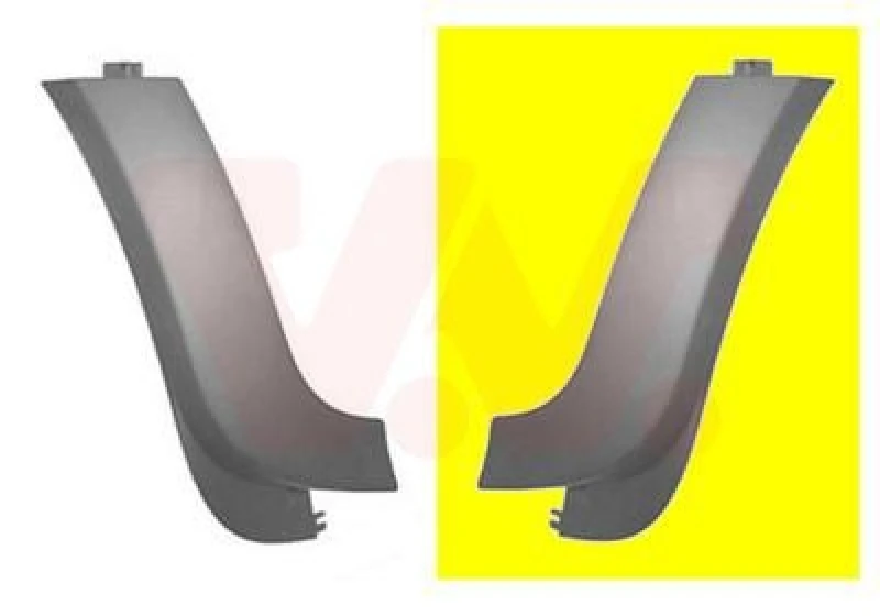 Image of VAN WEZEL Front splitter VAN WEZEL 0502501