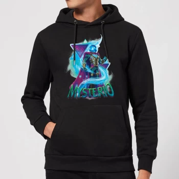 Image of Spider-Man Far From Home Mysterio Energy Triangles Hoodie - Black - S