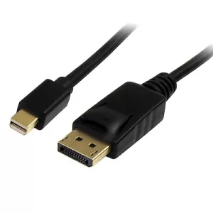 Image of StarTech 2m Mini DisplayPort to DisplayPort 1.2 Adapter Cable MM DisplayPort 4k