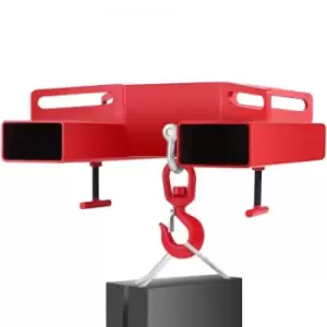 Image of VEVOR 3 Ton Forklift Lifting Hook 6000 LBS/3000KG Capacity Lift Truck Fork Hoist Swivel Hook Mobile Crane Forklift Attachments