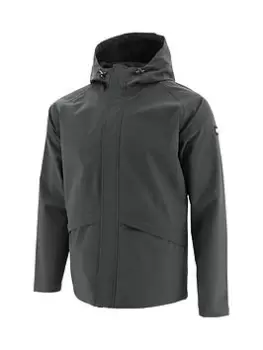 Image of Caterpillar Essentials Rain Jacket - Grey Size M Men