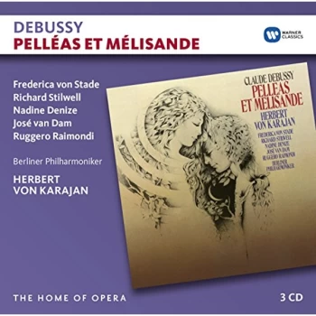 image of Karajan/Berlin, von Stade, Stilwell, Van Dam, Raimondi, Denize - Debussy: Pell&eacute;as Et M&eacute;lisande CD