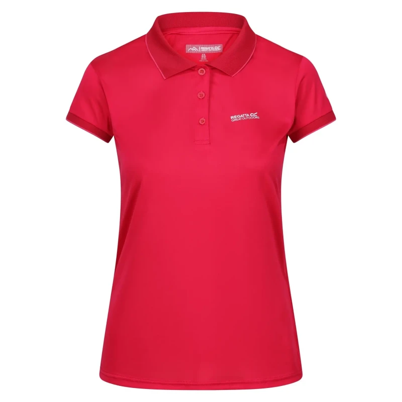 Image of Womens polo shirt Regatta Remex II Rose Female 36
